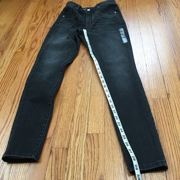 Wassino High Rise Jeggings Black Stretch Skinny Jeans - Picture 11 of 15